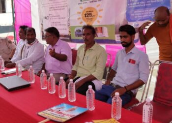 मुरारपट्टी में मुख्यमंत्री संवाद कार्यक्रम में पहुंचे सैकड़ों ग्रामीण