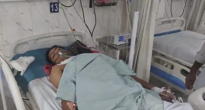 पटना में सरेशाम धाय धाय, युवक को मारी गोली गंभीर हालत में अस्पताल में भर्ती