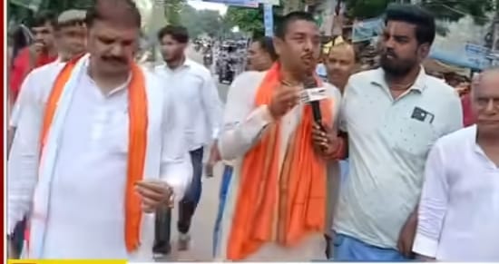 कांग्रेस के सासंद राहुल गांधी भारत को कमजोर करके विदेशी ताकतों के गुलाम बनाने के लिए आतुर है-अनुरंजन मिश्रा