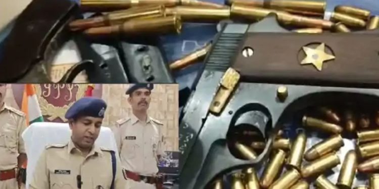पटना में अवैध हथियार कारोबार का खुलासा, खाजेकलां के नून का चौराहा से अपराधी गिरफ्तार