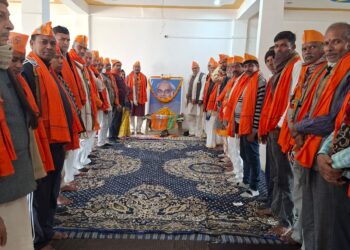 प्रधानमंत्री श्री अटल बिहारी वाजपेयी जी को दी गई श्रद्धांजलि