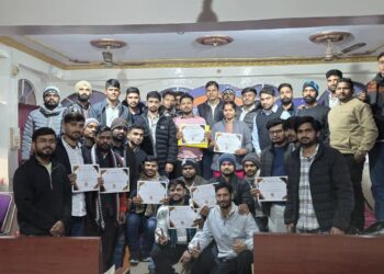 नवनियुक्त सीएचओ का परिवार नियोजन पर दो दिवसीय प्रशिक्षण