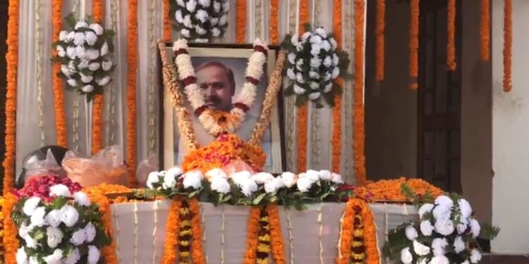 पूर्व जदयू नेता स्वर्गीय सतेंद्र सिंह की दिव्तीय पुण्य तिथि मनाई गई