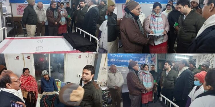 सदर अस्पताल सीतामढ़ी में कीमोथेरेपी सेवा की शुरुआतडीएम ने किया निरीक्षण, कैंसर स्क्रीनिंग व जागरूकता को मिशन मोड में चलाने के निर्देश
