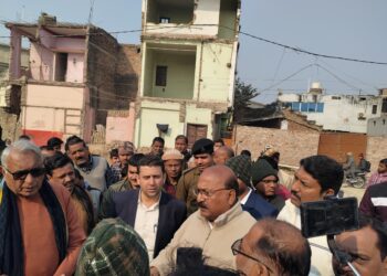 मेहसौल आरओबी का संयुक्त निरीक्षण, निर्माण कार्य में तेजी और समय-सीमा के पालन का निर्देश।