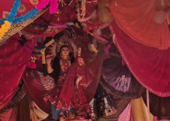 धनौती भारतीय नाट्य एम. ज़ी. फ़िल्म ट्रेनिंग सेंटर के प्रांगण में माँ सरस्वती की विधिवत पूजा-अर्चना हुआ संपन्न