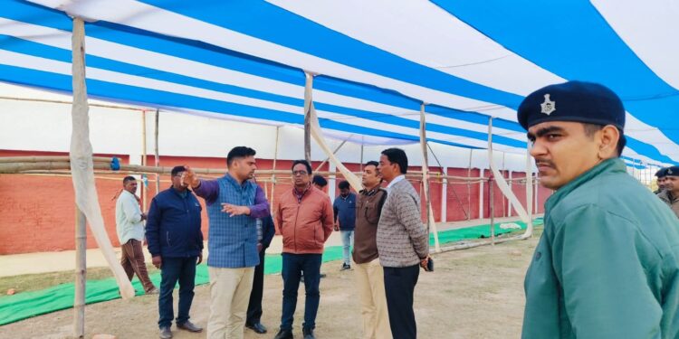 भूमि सुधार जन कल्याण संवाद कार्यक्रम की सभी तैयारी पूर्ण